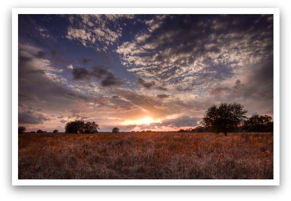 Prairie Sunset HDR